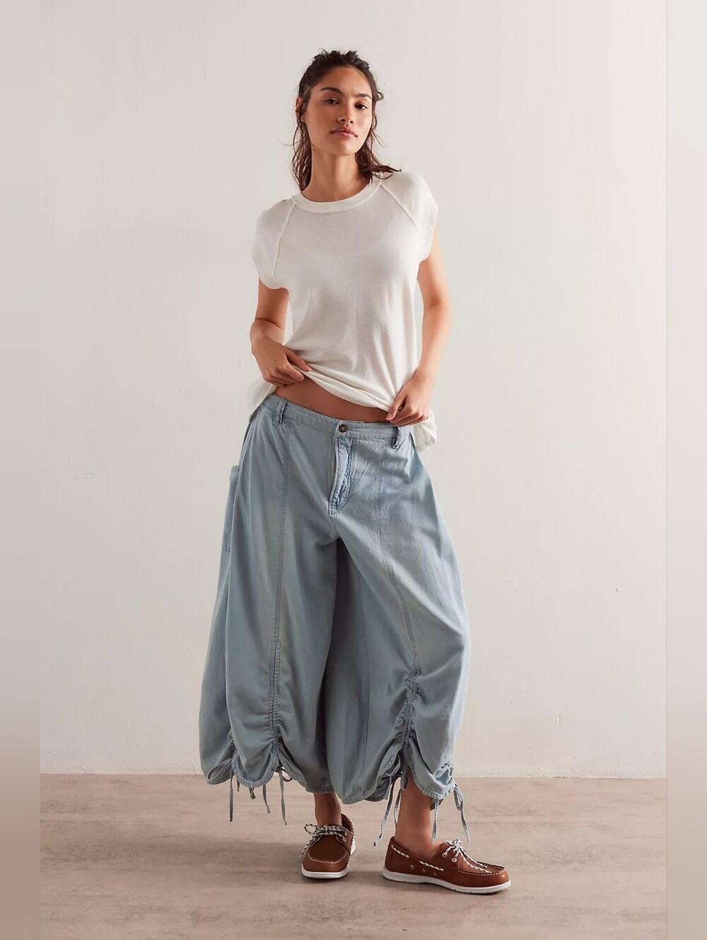 Free People We The Free Lily Fields Cinch Jeans Small